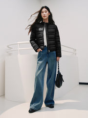 Women's Casual Lightweight Puffer Quilted Down Jacket