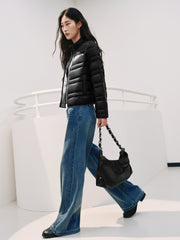 Women's Casual Lightweight Puffer Quilted Down Jacket