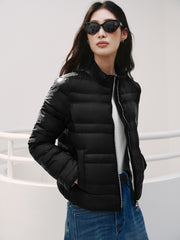 Women's Casual Lightweight Puffer Quilted Down Jacket