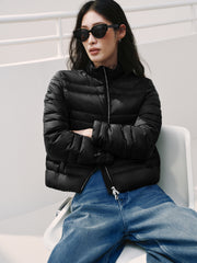 Women's Casual Lightweight Puffer Quilted Down Jacket