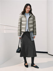 Women's Casual Lightweight Puffer Quilted Down Jacket