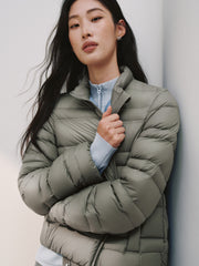 Women's Casual Lightweight Puffer Quilted Down Jacket