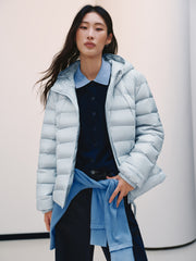 Women's Casual Lightweight Quilted Goose Down Jacket