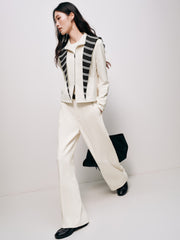 Women's Casual Sporty Slimming  Knit Sweatshirt Set