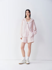Women's casual pink shorts