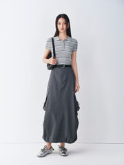Women's Utility Skirt with Drawstring Hem