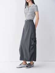 Women's Utility Skirt with Drawstring Hem