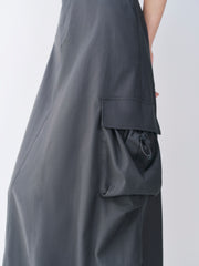 Women's Utility Skirt with Drawstring Hem