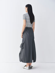 Women's Utility Skirt with Drawstring Hem