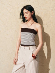 Women's color-block reversible vest