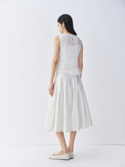 Women's Lyocell Tencel Vest & Skirt Set