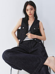 Women's Old Money Style Vest & Pants Set