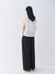 Women's Irregular Twist Batwing Sleeve Shirt