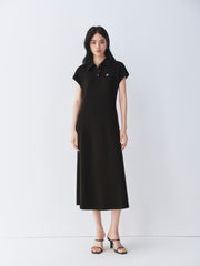 Women's Dress with Detachable Shawl