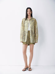 Women Casual A-line Cargo Mini Skirt