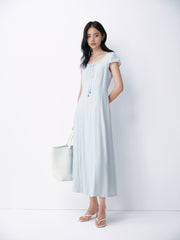 Women's Commuter Style Slim-Fit Long Dress