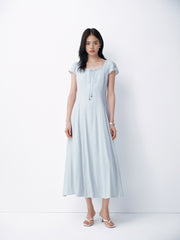 Women's Commuter Style Slim-Fit Long Dress