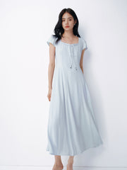 Women's Commuter Style Slim-Fit Long Dress