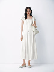 Women's Commuter Style Slim-Fit Long Dress