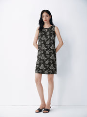 Women's New Chinese Style Sleeveless Tank Dress