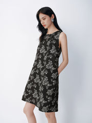 Women's New Chinese Style Sleeveless Tank Dress