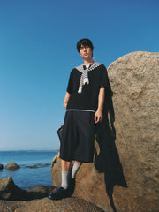 Men's Layered-Look Waffle T-Shirt