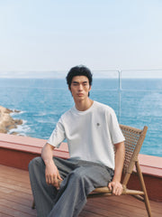 Men's Basic Embroidered T-Shirt
