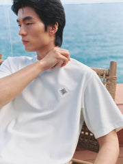 Men's Basic Embroidered T-Shirt