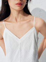 Women's Relaxed Embroidered Camisole Dress