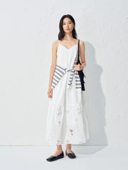 Women's Relaxed Embroidered Camisole Dress