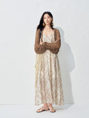 Women's Hollow-out Vest Knit Cardigan