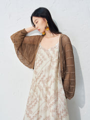 Women's Hollow-out Vest Knit Cardigan