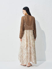 Women's Hollow-out Vest Knit Cardigan
