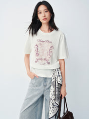 Women's Boho Short-Sleeve T-Shirt