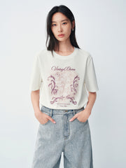 Women's Boho Short-Sleeve T-Shirt
