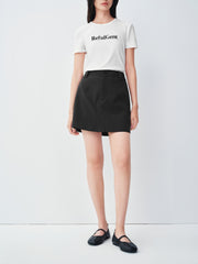 Women's Casual High-Waist A-Line Skirt