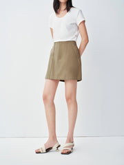 Women's Casual  High-Waisted A-Line Skirt