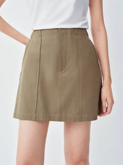 Women's Casual  High-Waisted A-Line Skirt