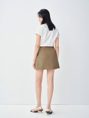 Women's Casual  High-Waisted A-Line Skirt