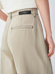 Women's casual loose straight-leg jeans