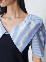 Women's Commute Cropped  Short-Sleeve Shirt