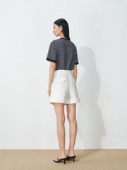 Women's Casual Wide Leg A-Line Shorts