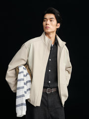 Men's Commuter HarringtonJacket Stand Collar