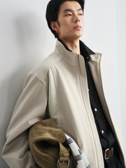 Men's Commuter HarringtonJacket Stand Collar
