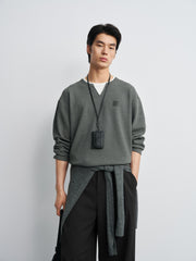 Men's  Casual Money Style Faux-Layer  T-Shirt
