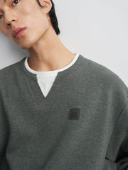 Men's  Casual Money Style Faux-Layer  T-Shirt
