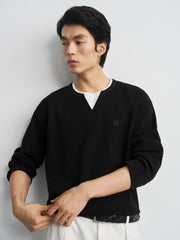 Men's  Casual Money Style Faux-Layer  T-Shirt