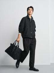 Men's Commuter Navy Lapel Jacket