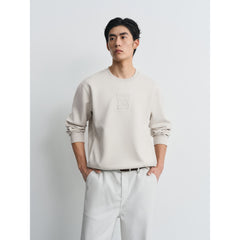 Men's Casual 3D Deboss-Texture Sweatshirt