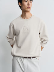 Men's Casual 3D Deboss-Texture Sweatshirt